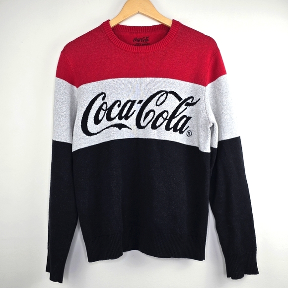 Coca Cola Other - Coca Cola Red and Gray Crewneck Sweater Size M